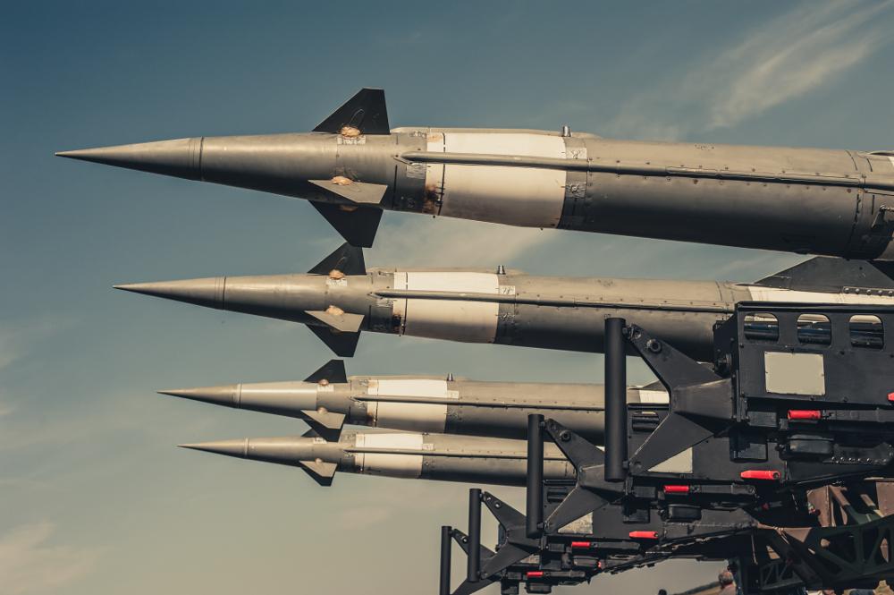 Photo of weapons stockpile